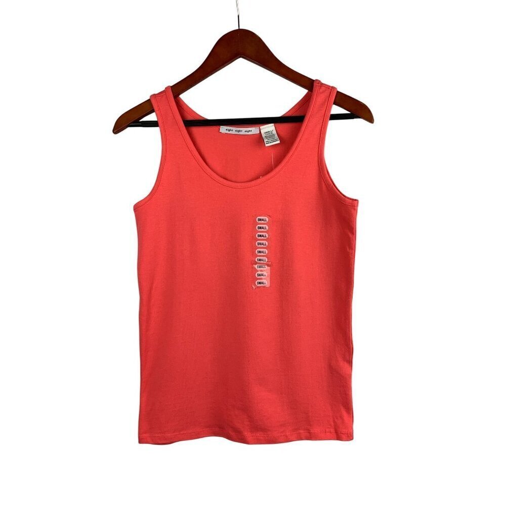 Eight Eight Eight Womens Tank Top S Mango Tango